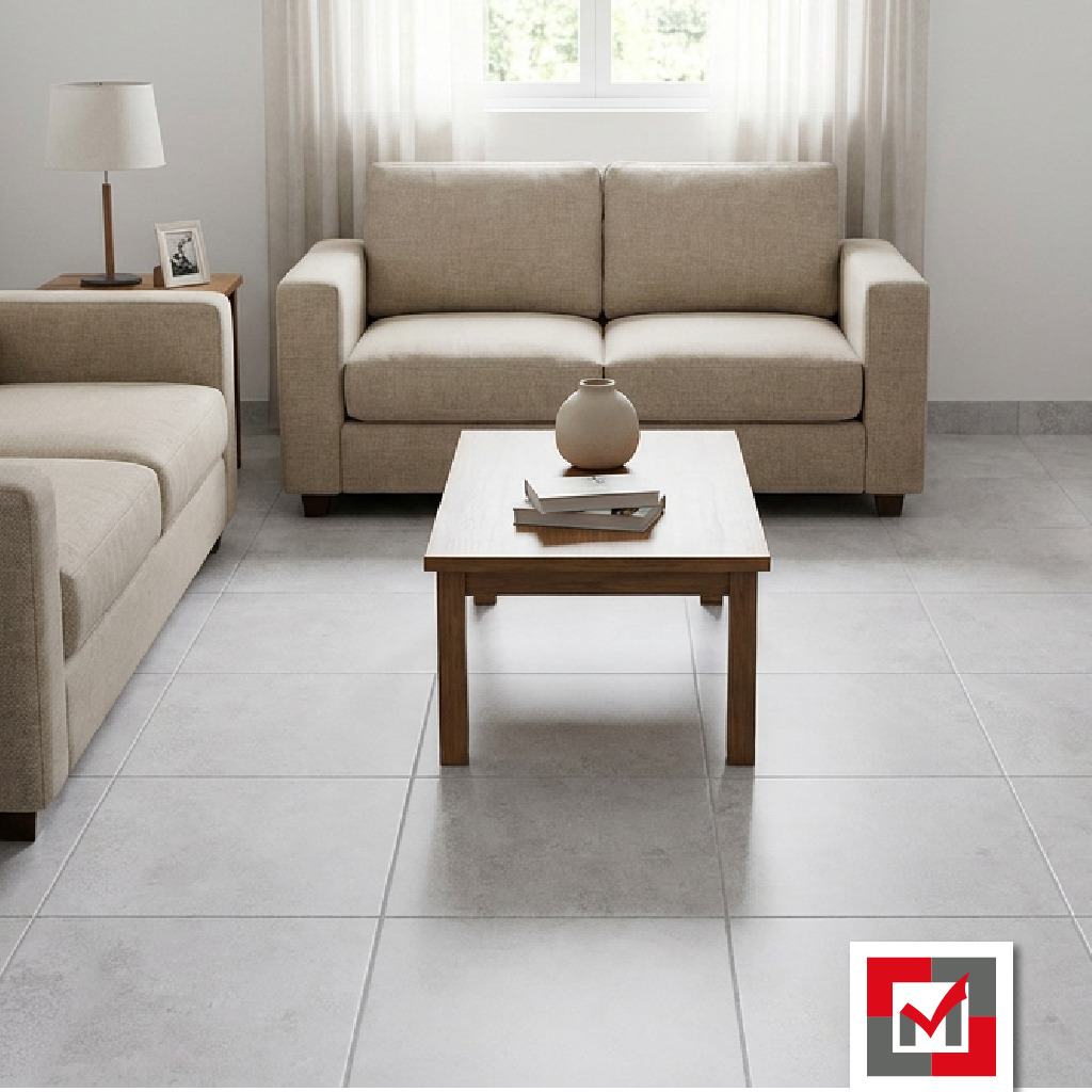 Imagen de Piso Cerámico Monaco White 33×33 cm 1